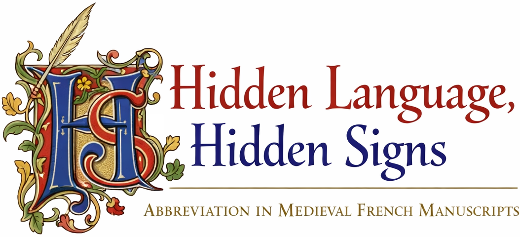 Hidden Language, Hidden Signs: Abbreviation in Medieval French Manuscripts
